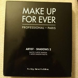 NIB MUFE Artist Shadows Vol 2. $136 Value!